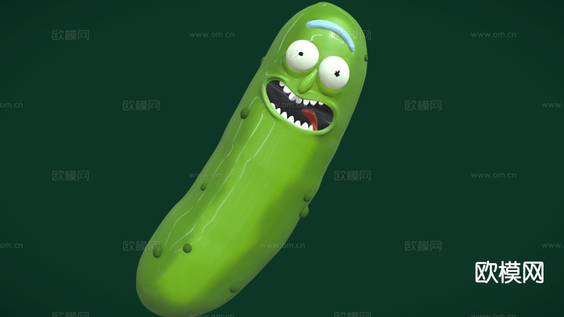 黄瓜泡菜 动漫角色3d模型下载