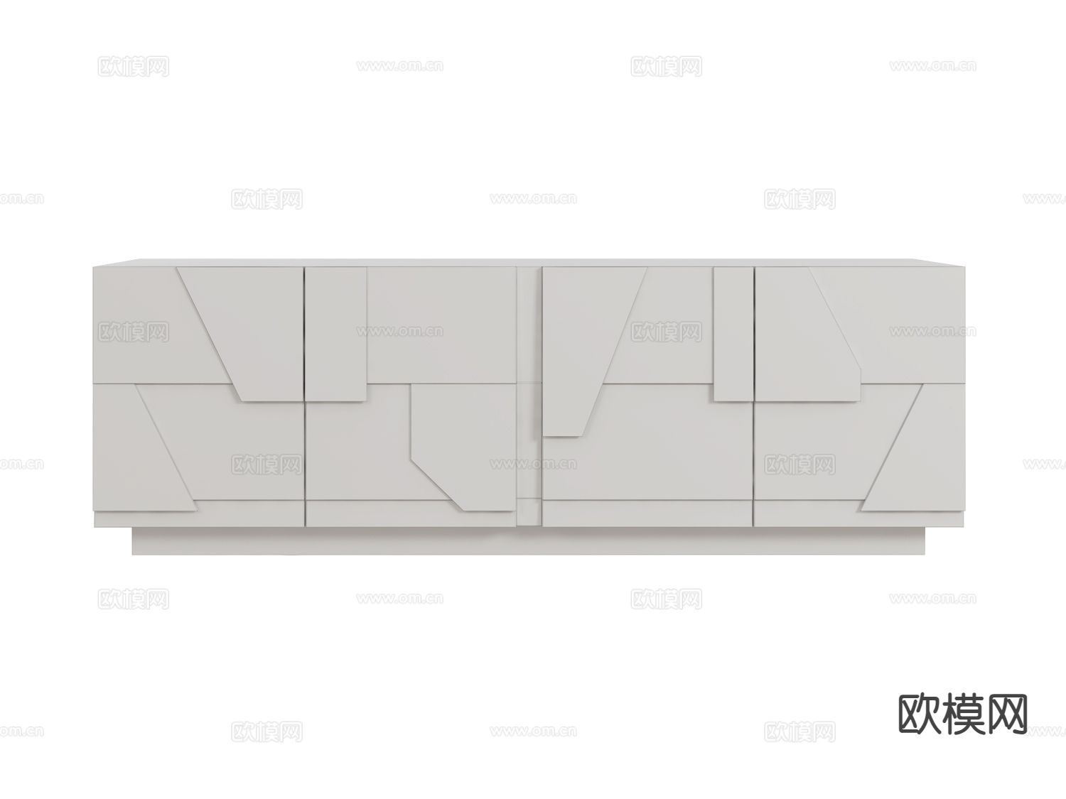 roberto cavalli-Vaal- 现代玄关柜 边柜3d模型下载（渲染图2）