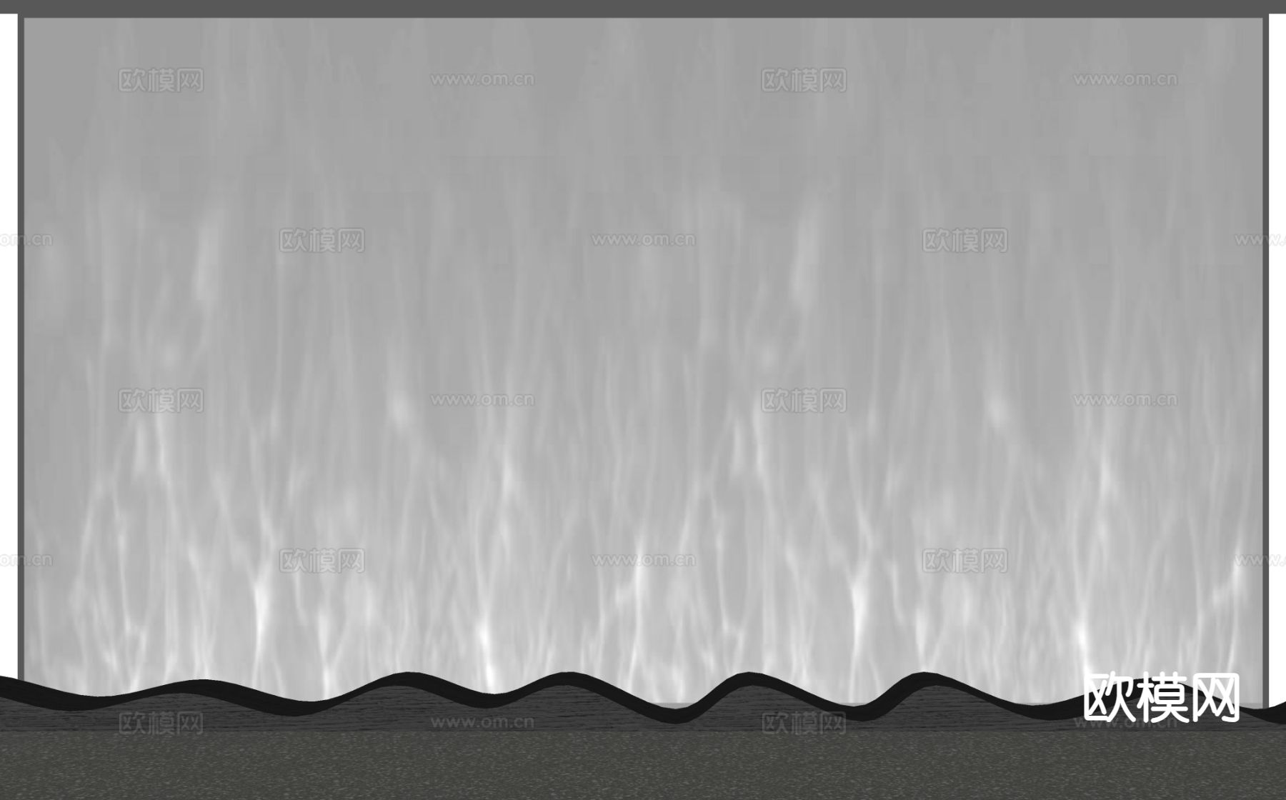 洗墙灯su模型下载（渲染图1）