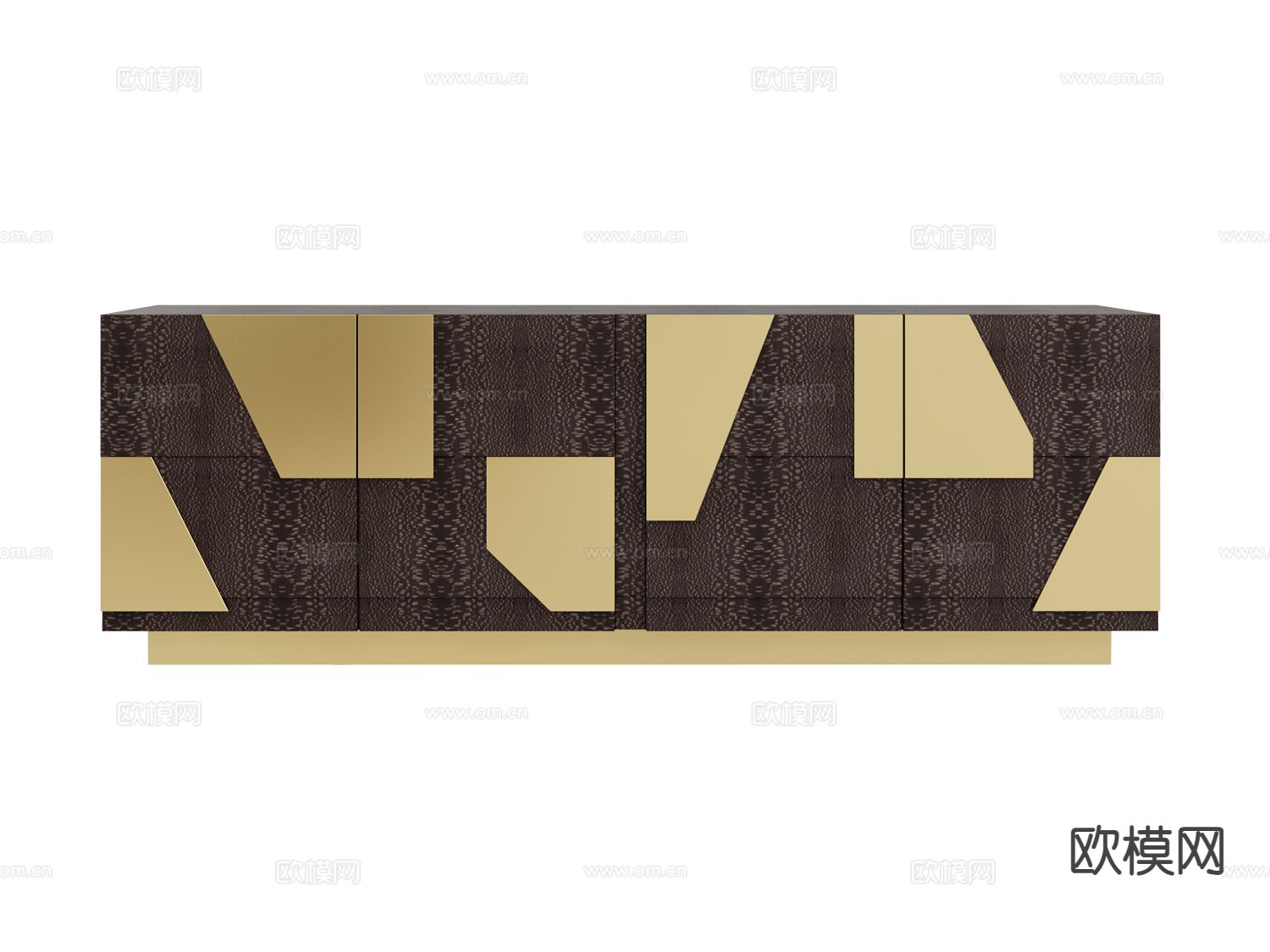 roberto cavalli-Vaal- 现代玄关柜 边柜3d模型下载（渲染图1）