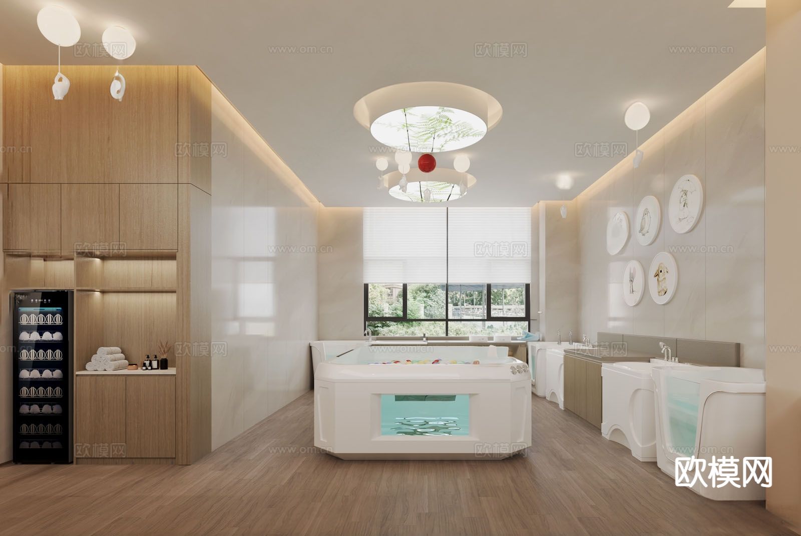 现代母婴店3d模型下载