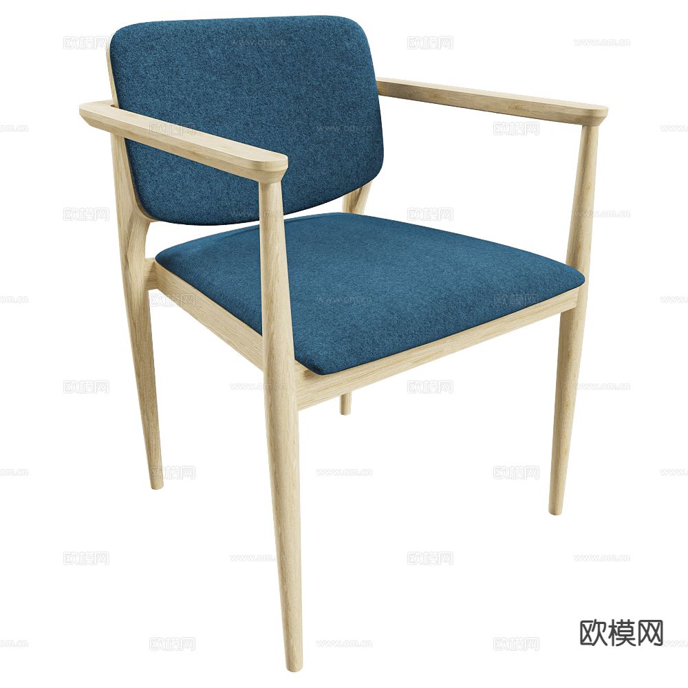 B&T 北欧椅子 餐椅3d模型下载