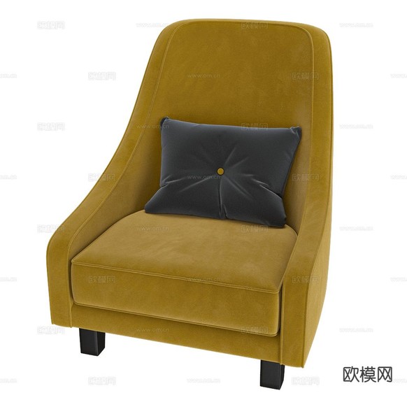 Masterfabrik 休闲椅3d模型下载(渲染图1)