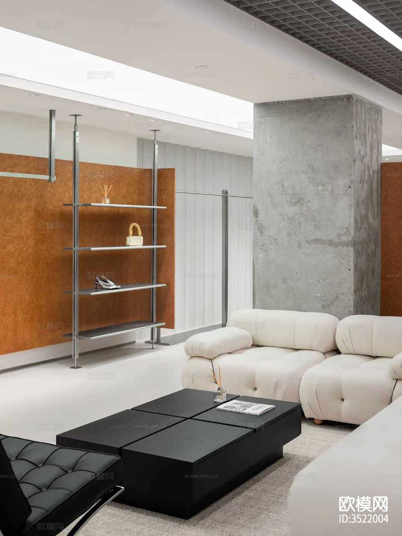 现代服装展厅效果图下载（渲染图9）