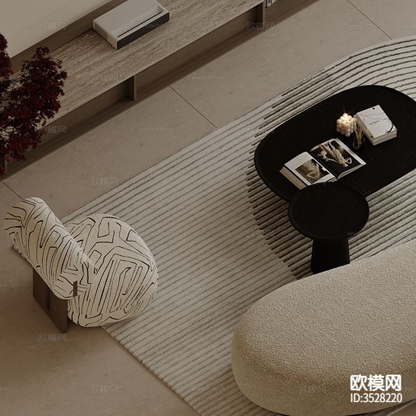 原木风客餐厅效果图下载（渲染图6）