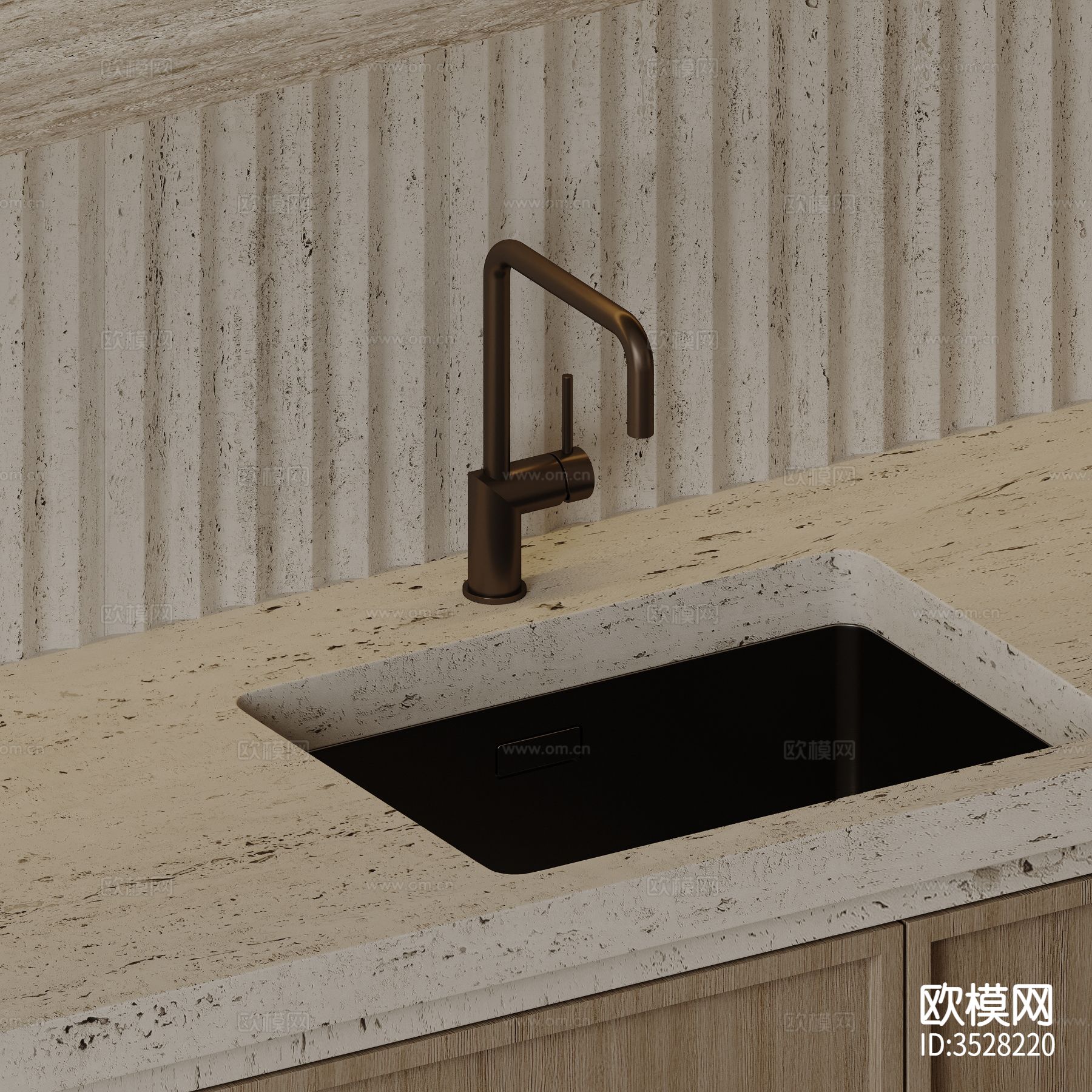 原木风客餐厅效果图下载（渲染图12）