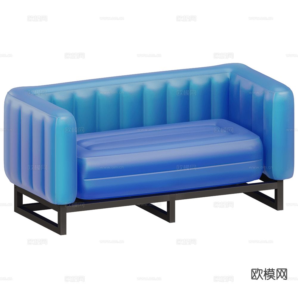 MOJOW 双人沙发 软体沙发3d模型下载