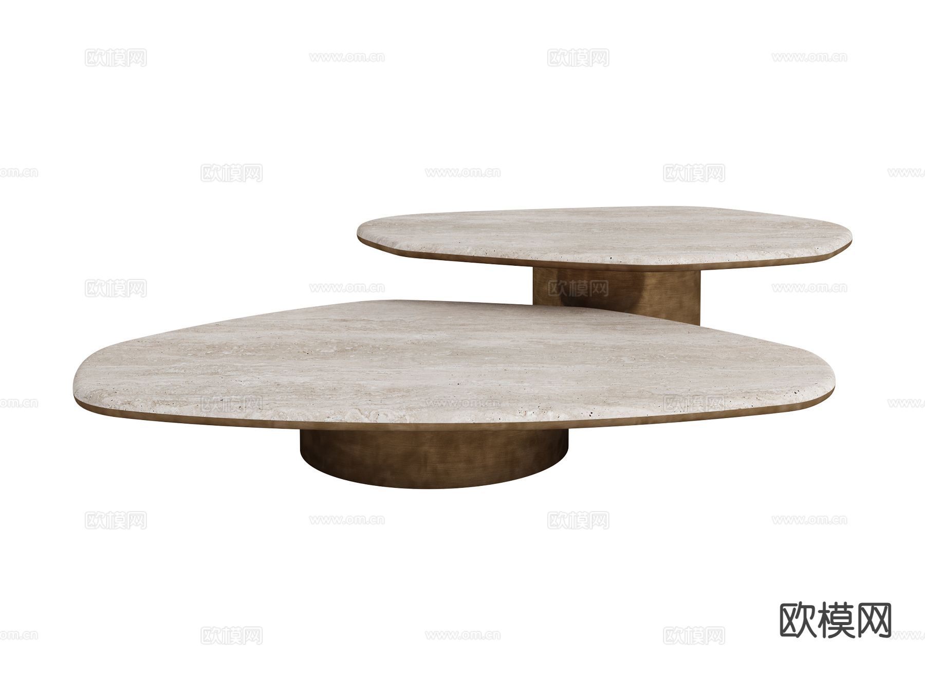 roberto cavalli Ragali 茶几3d模型下载（渲染图3）