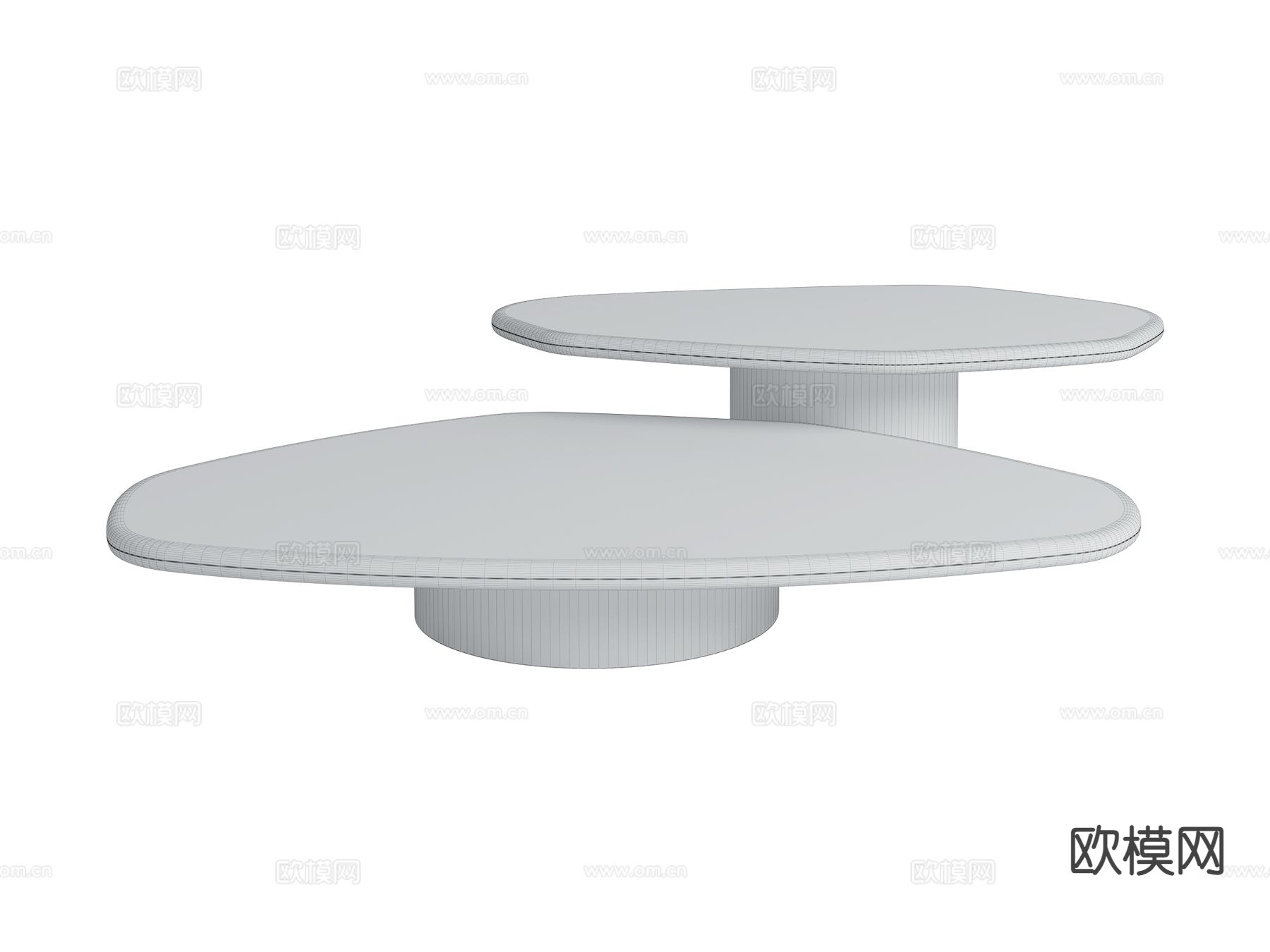 roberto cavalli Ragali 茶几3d模型下载（渲染图4）