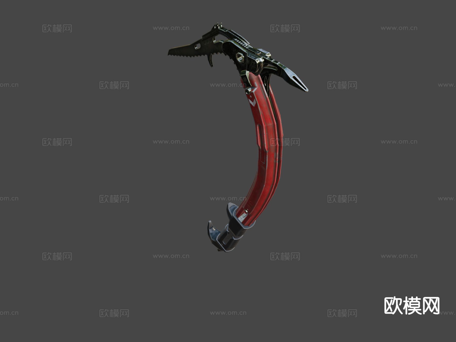 动漫道具 游戏道具 冰镐3d模型下载（渲染图6）