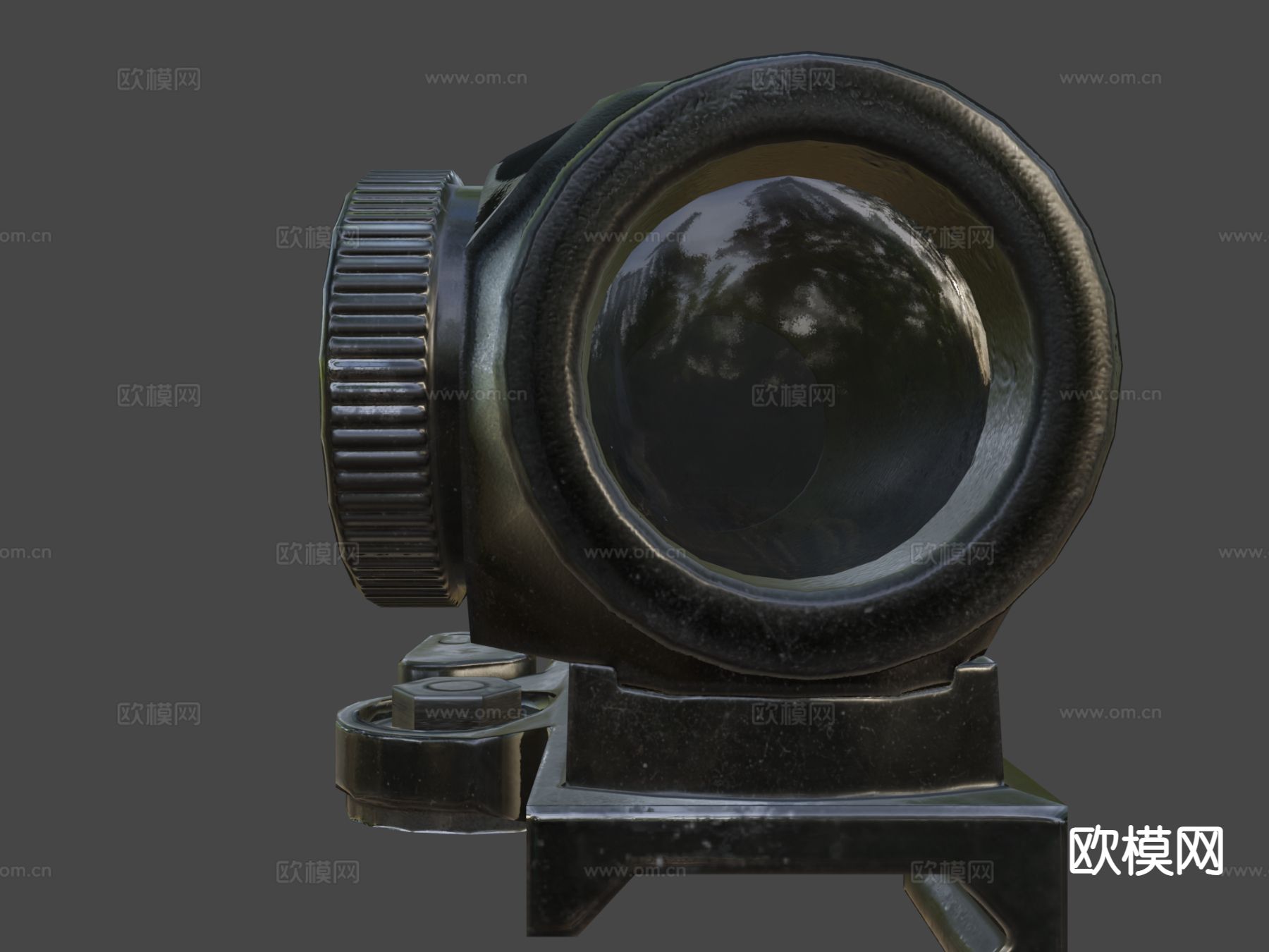 微型瞄准镜 倍镜3d模型下载（渲染图8）