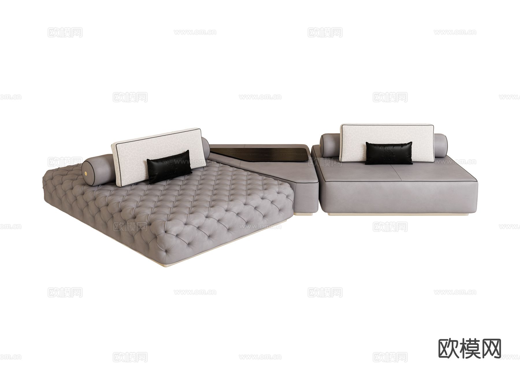 roberto cavalli DARLINGTON.2 多人沙发3d模型下载（渲染图1）