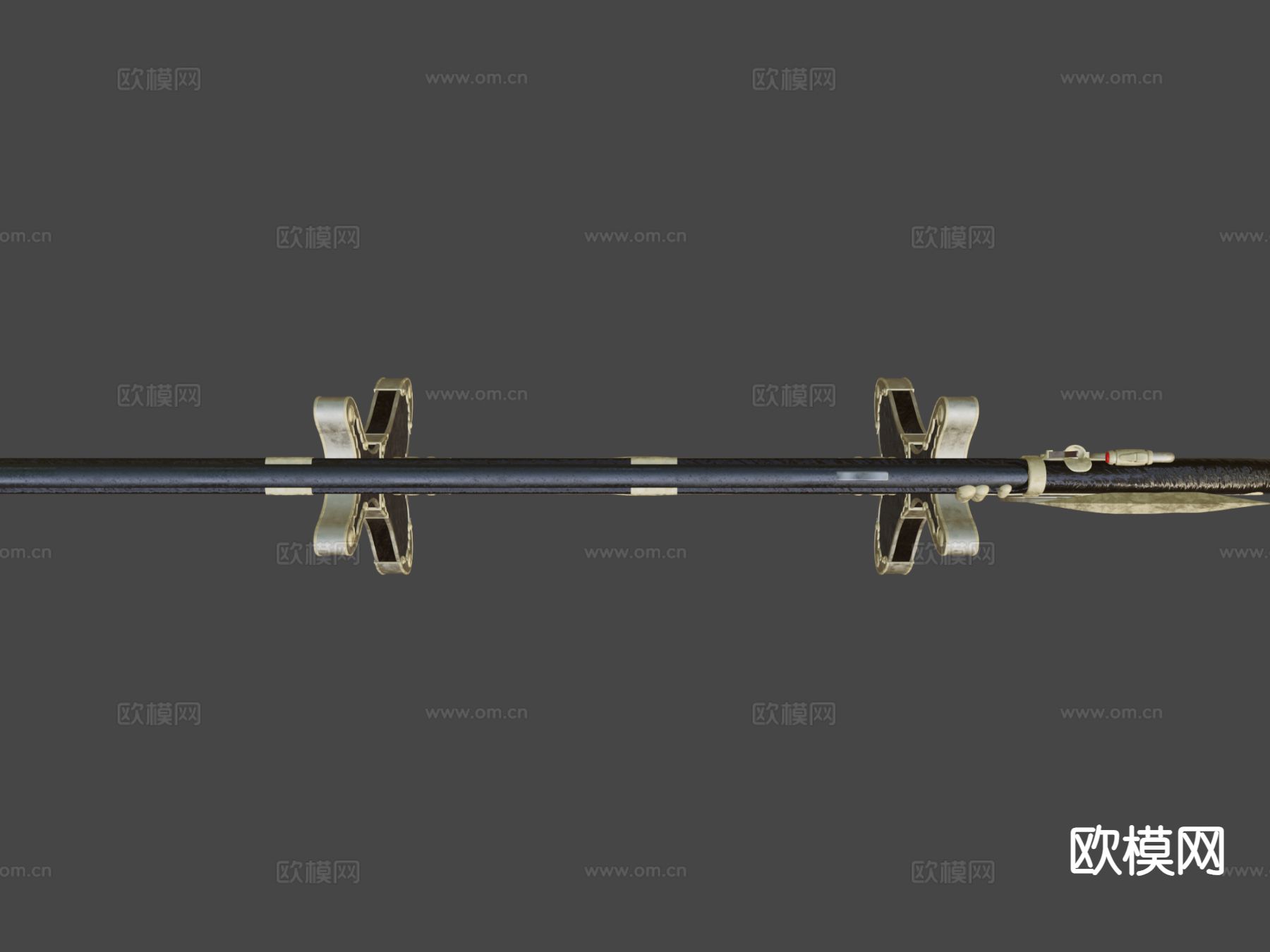 步枪 枪支 枪械 武器3d模型下载（渲染图6）