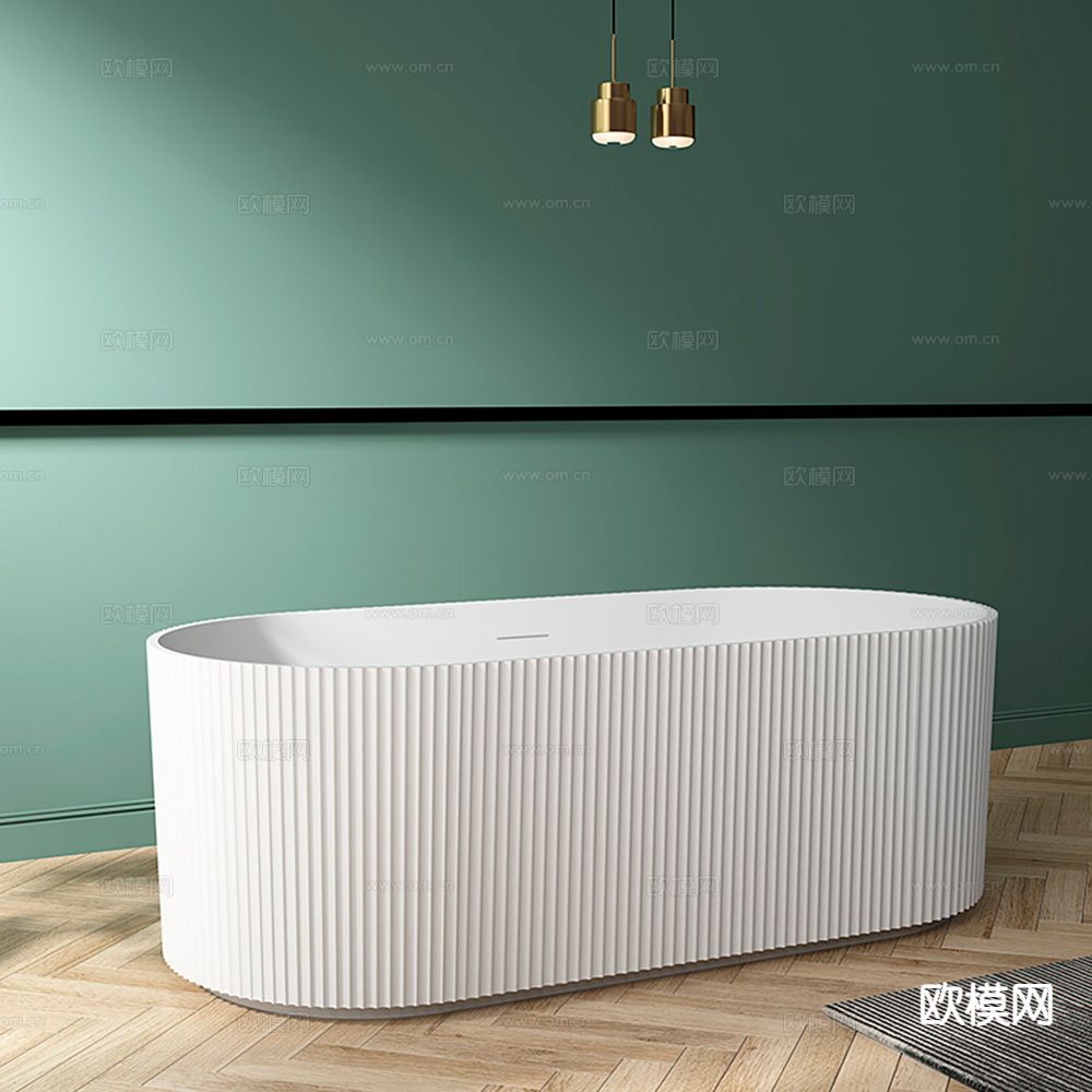 ABBER 浴缸3d模型下载（渲染图2）