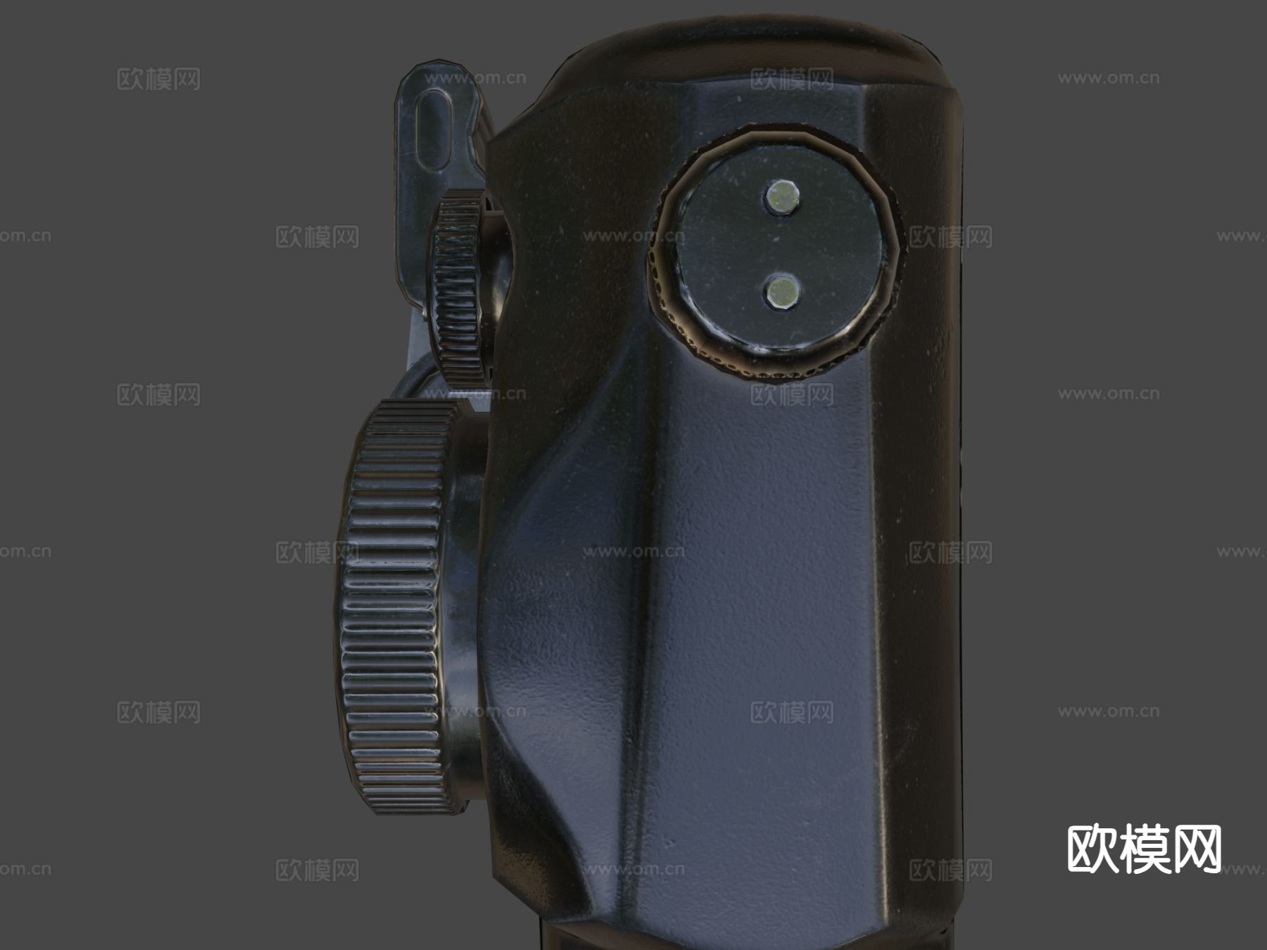 微型瞄准镜 倍镜3d模型下载（渲染图6）