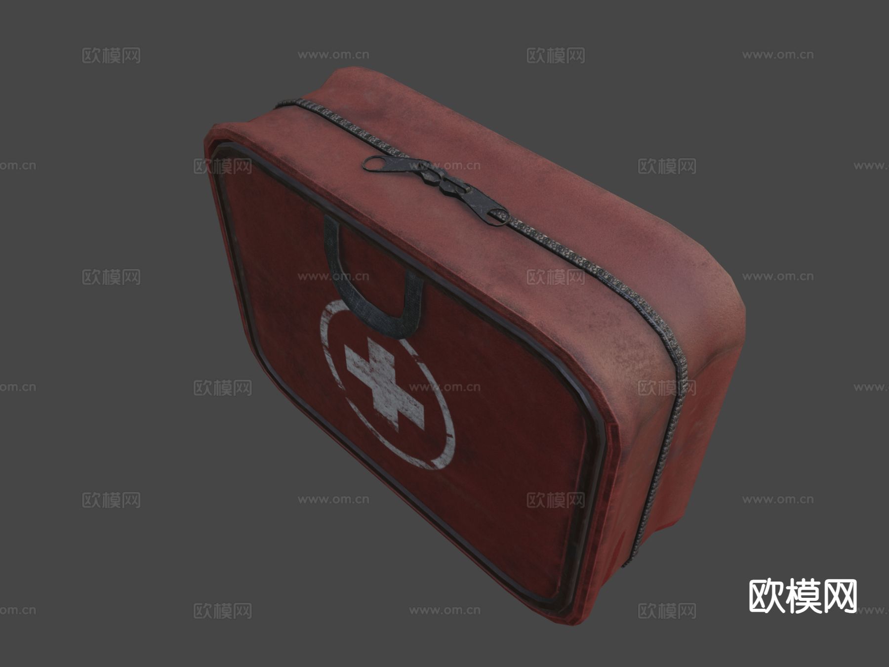 医疗包 医疗器械 游戏道具3d模型下载（渲染图6）