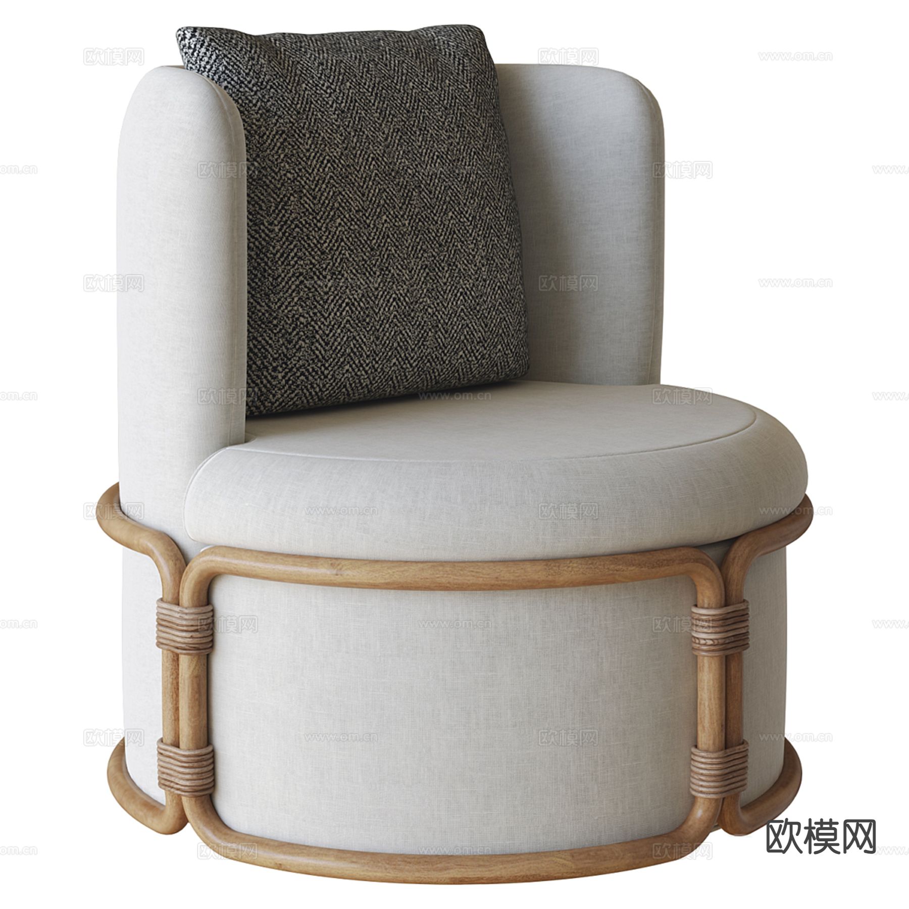 Ethimo 单人沙发3d模型下载