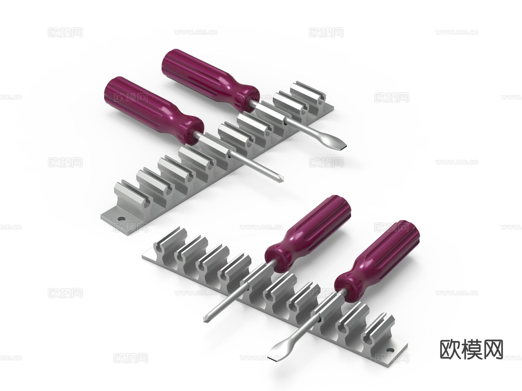 螺丝刀 工业设备3d模型下载