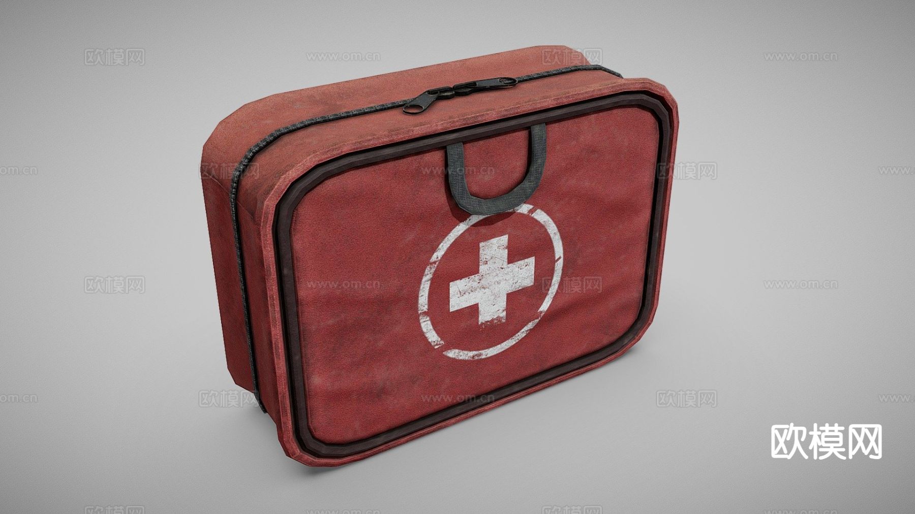 医疗包 医疗器械 游戏道具3d模型下载（渲染图1）