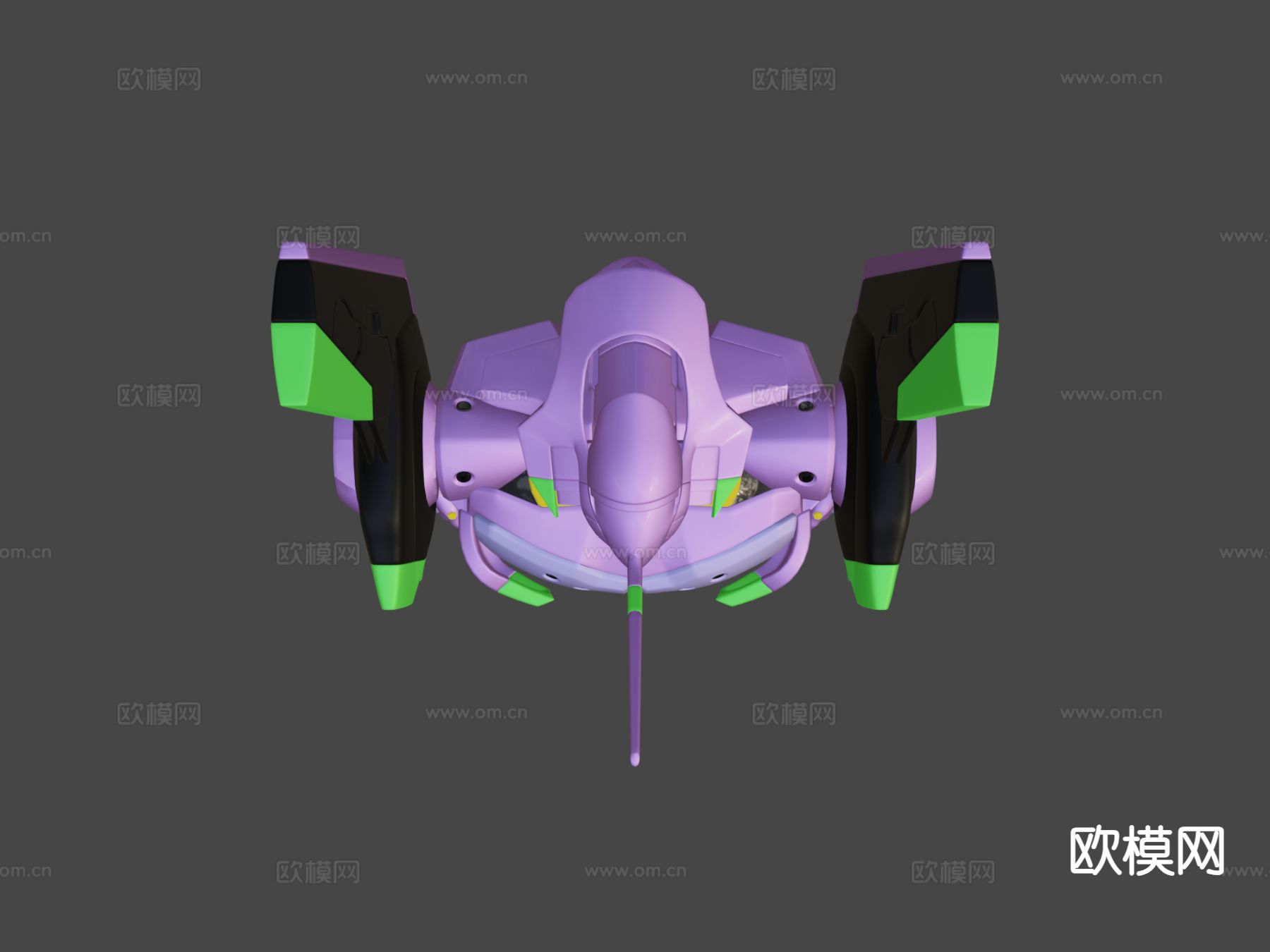 动画人物 机器人3d模型下载（渲染图7）