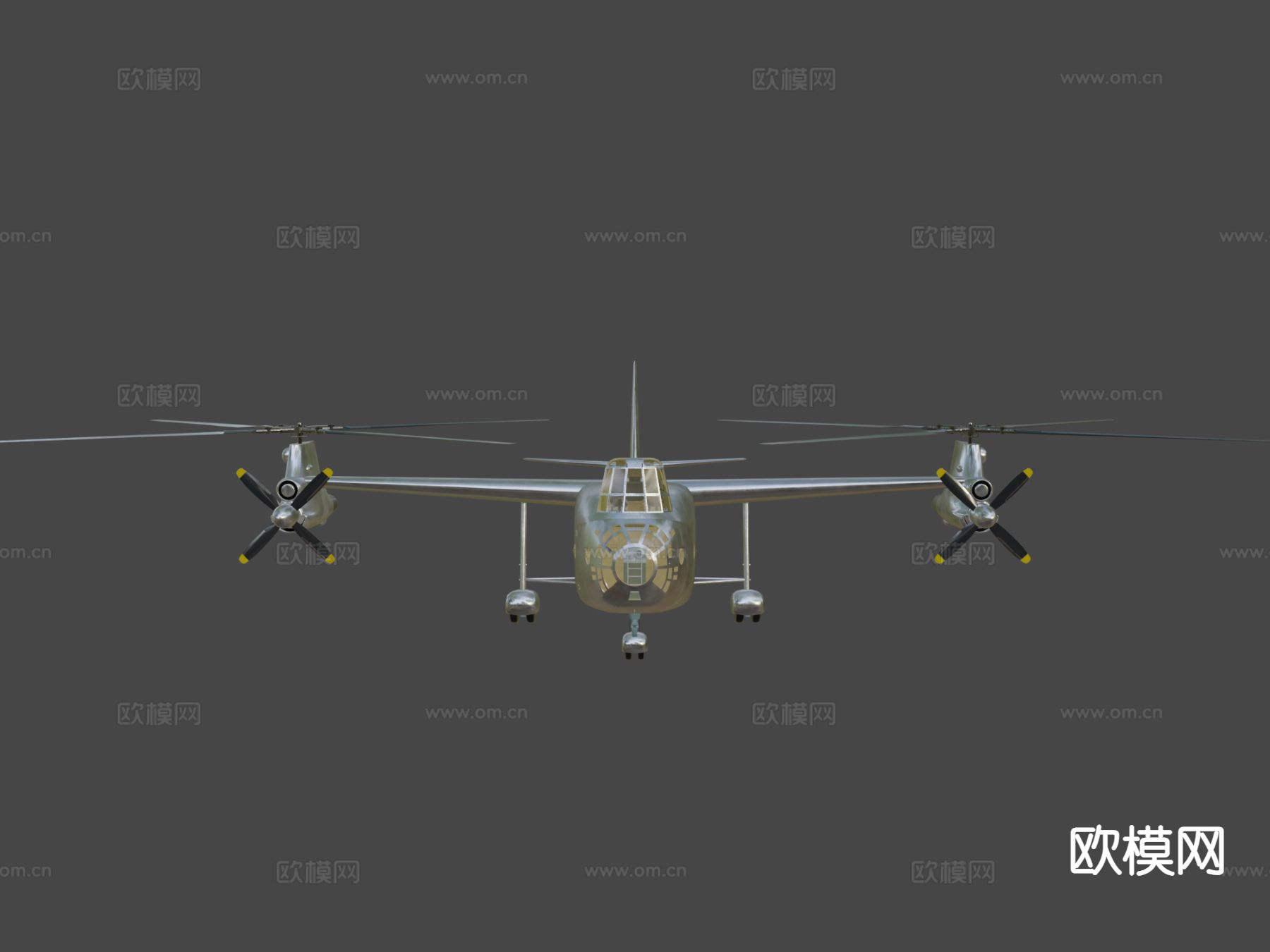 飞机 轰炸机3d模型下载（渲染图9）