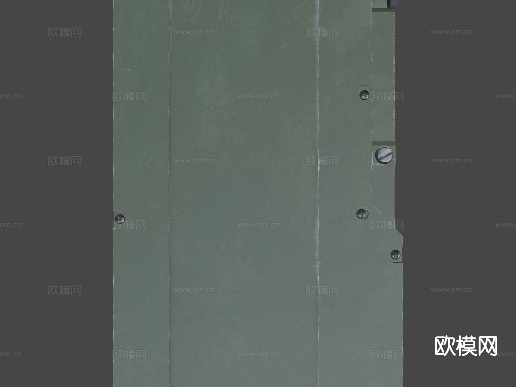 RT-1523 军用无线电 发报机3d模型下载（渲染图7）