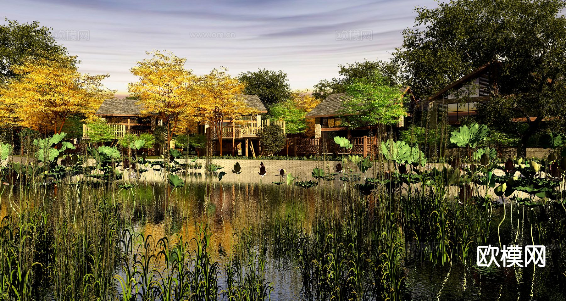 自然风景3d模型下载