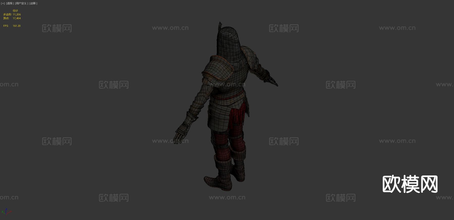 混沌骑士3d模型下载（渲染图9）