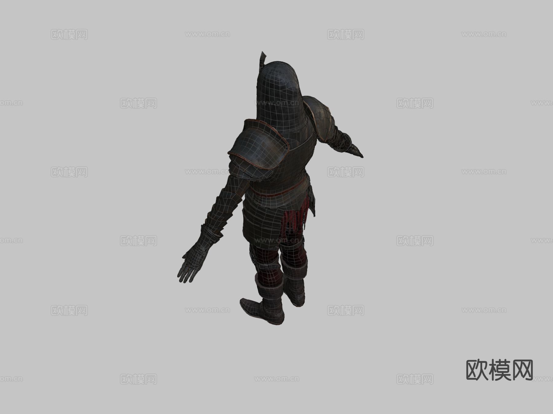 混沌骑士3d模型下载（渲染图3）