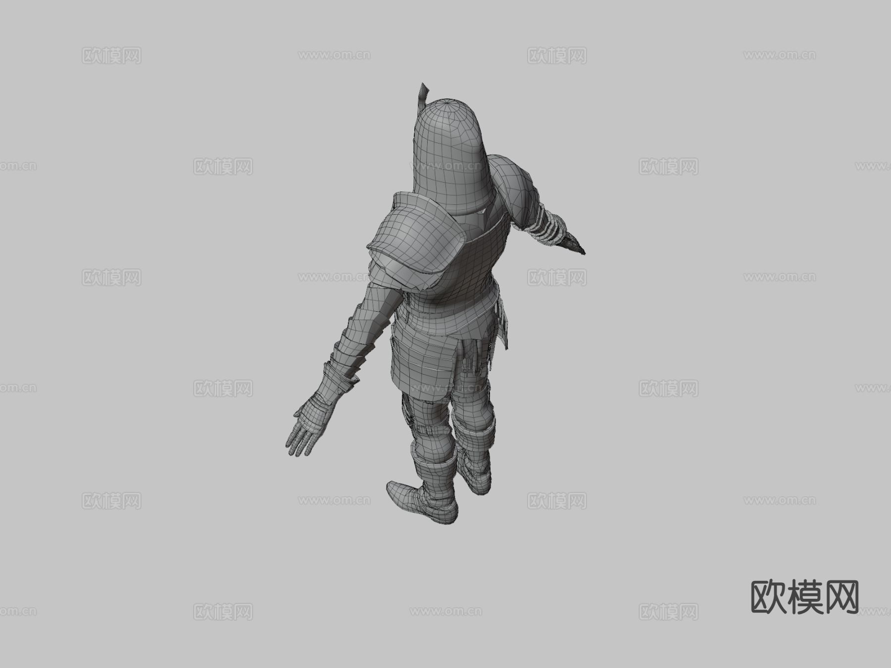 混沌骑士3d模型下载（渲染图2）