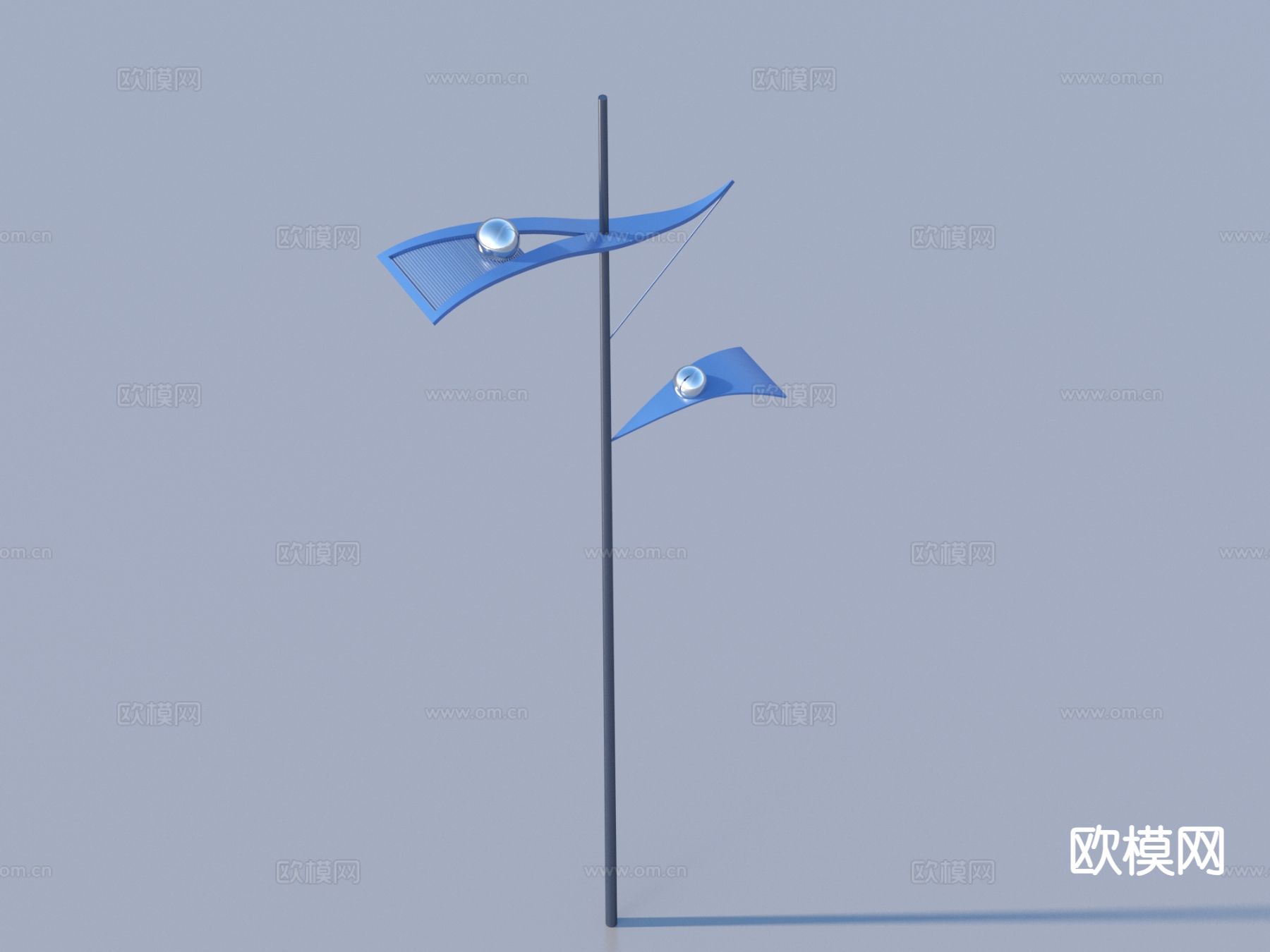 现代路灯 户外灯 景观灯免费3d模型下载