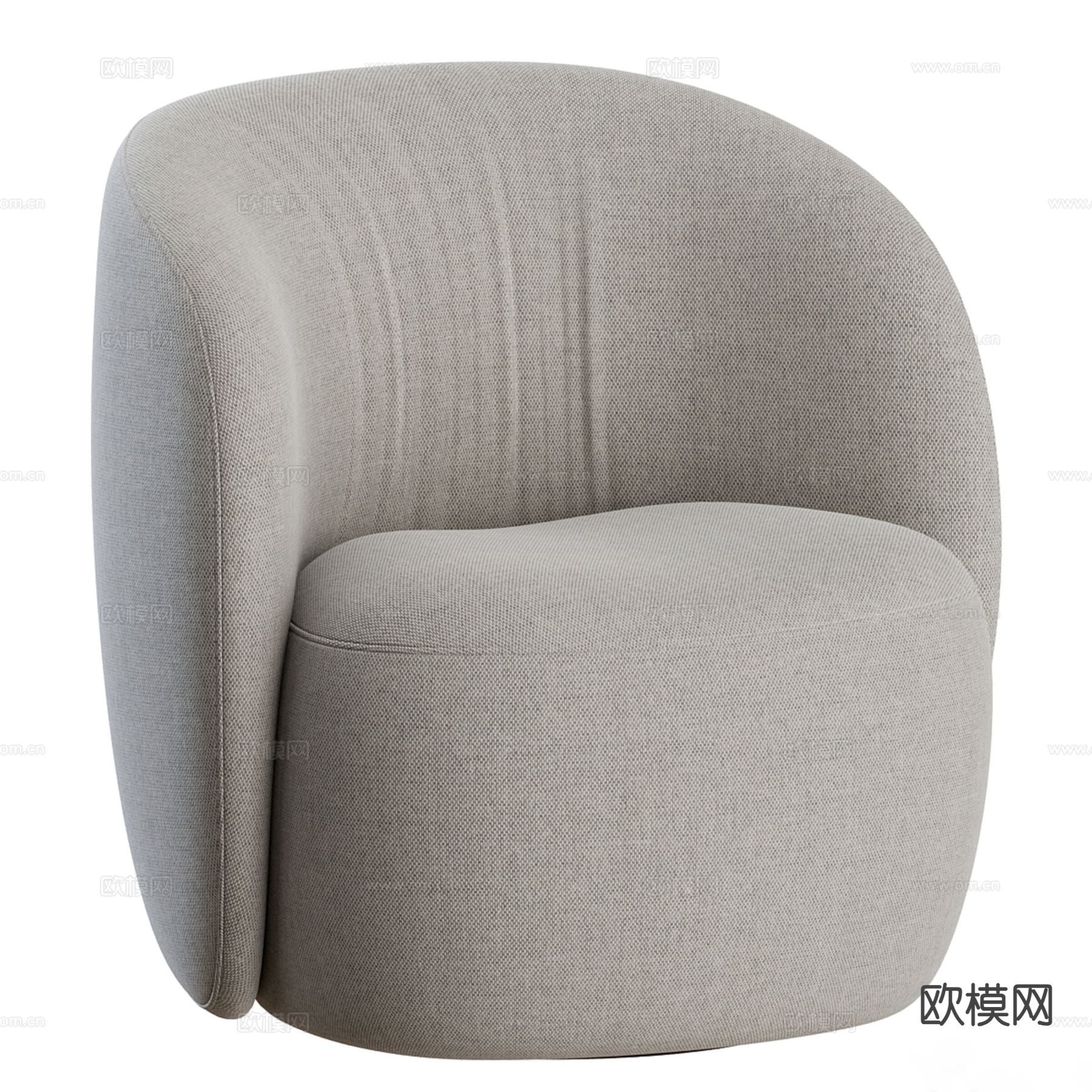 现代单人沙发 休闲沙发3d模型下载
