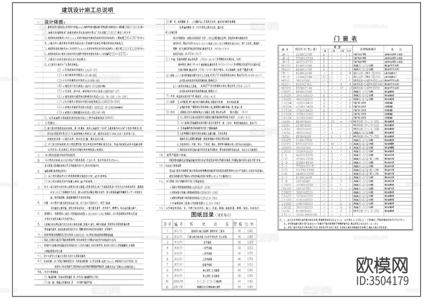 3層菜市場(chǎng)建施下載(渲染圖1)
