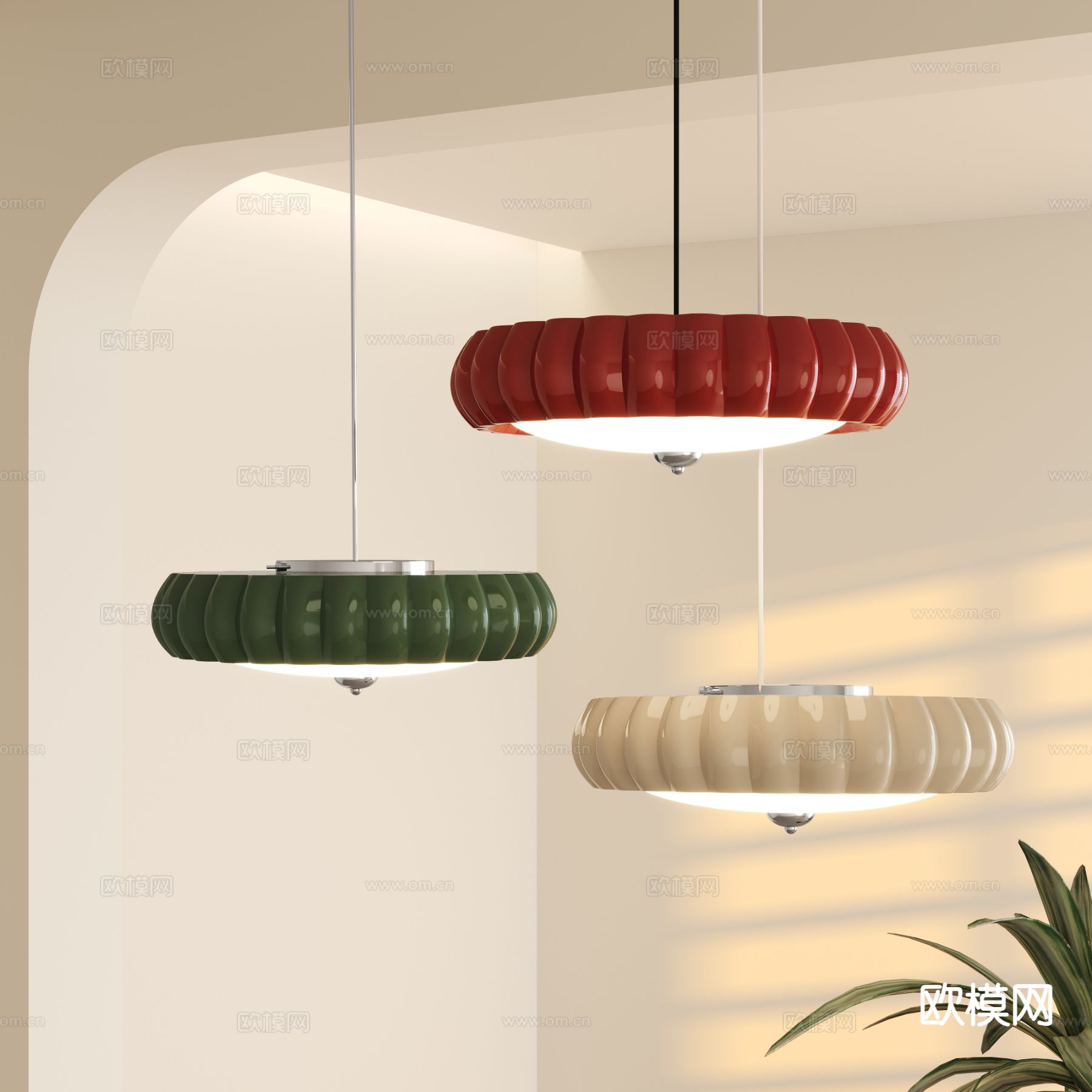 法式吊灯 艺术吊灯3d模型下载