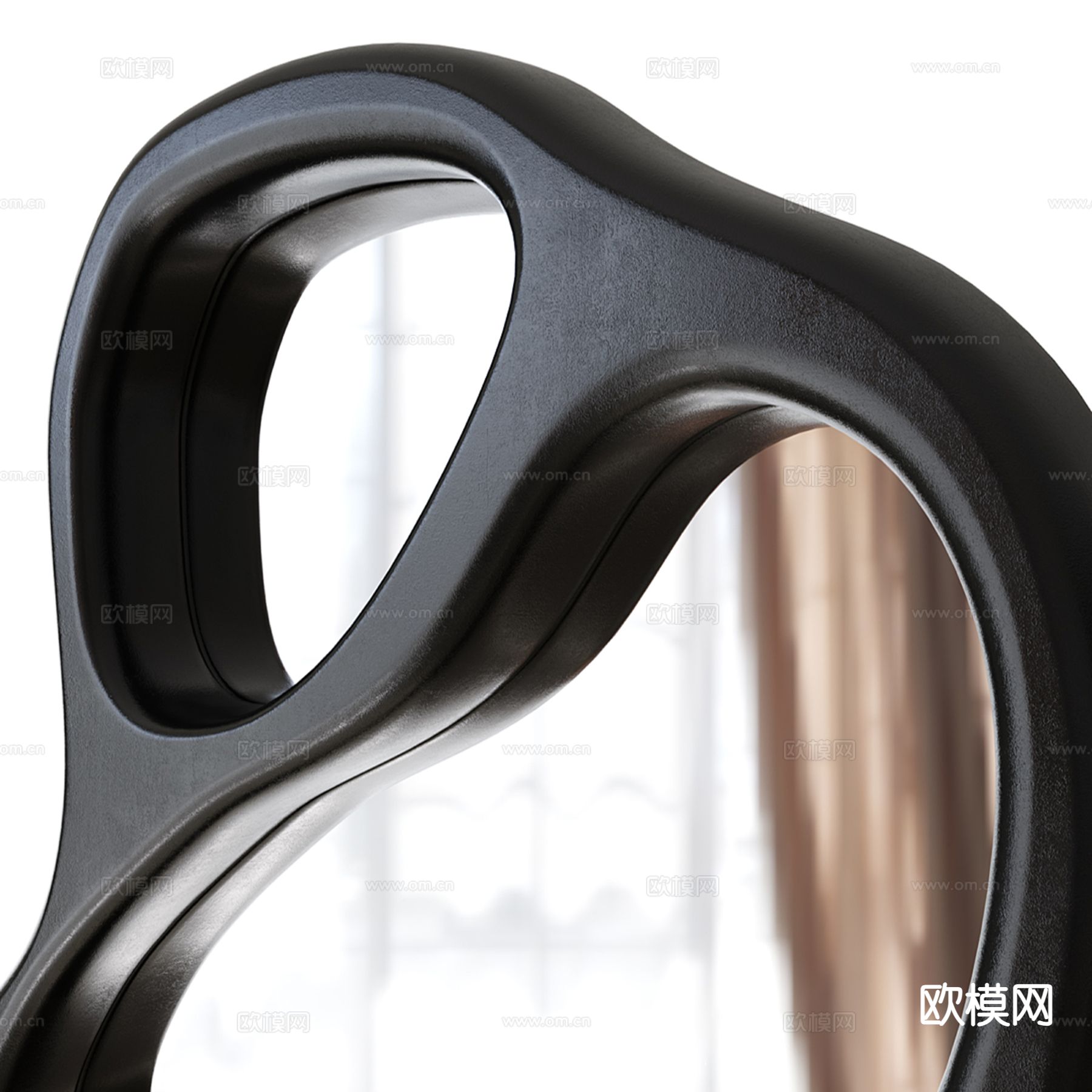 异形装饰镜 镜子su模型下载（渲染图4）