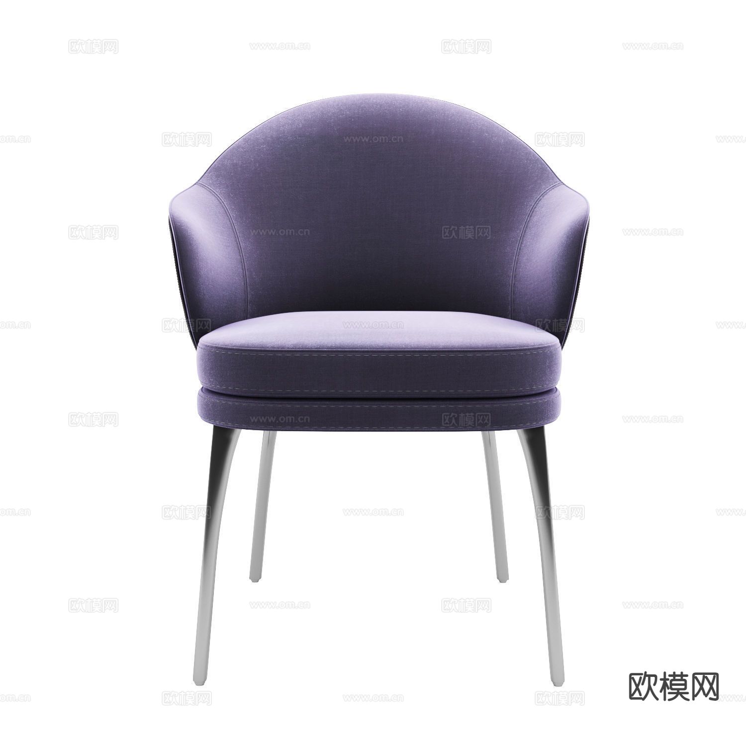 法式椅子 休闲椅3d模型下载