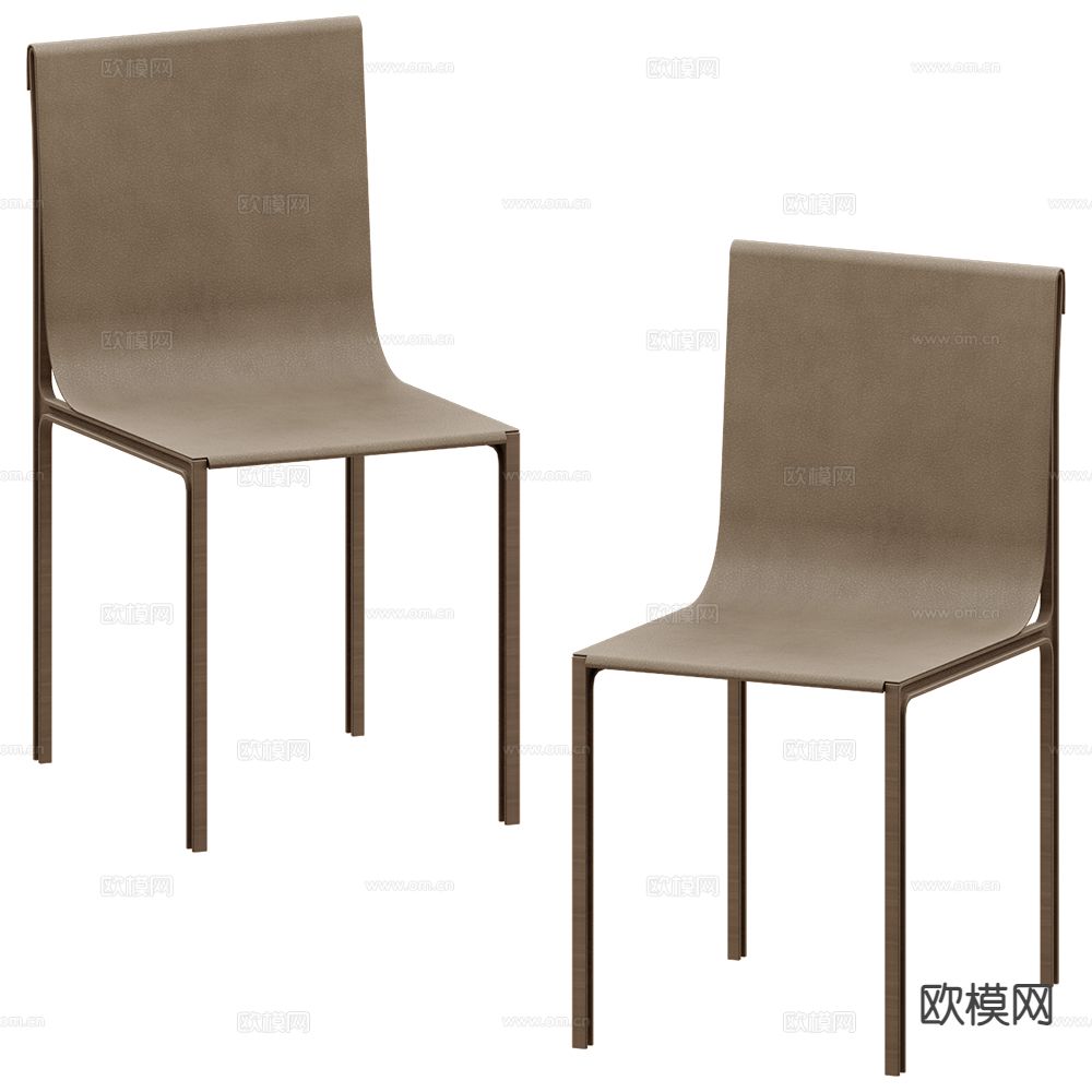 GHIDINI1961 意式餐椅 椅子 单椅3d模型下载