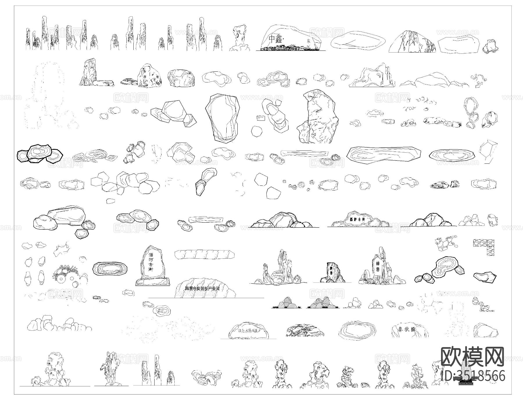 石头cad图库下载（渲染图4）