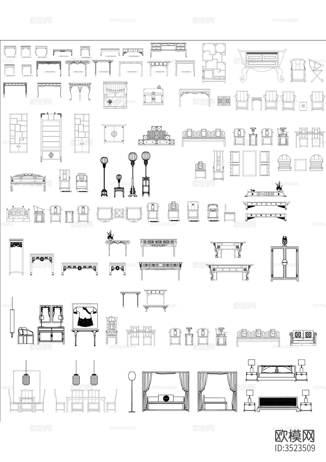 35套中式图库汇总下载（渲染图9）