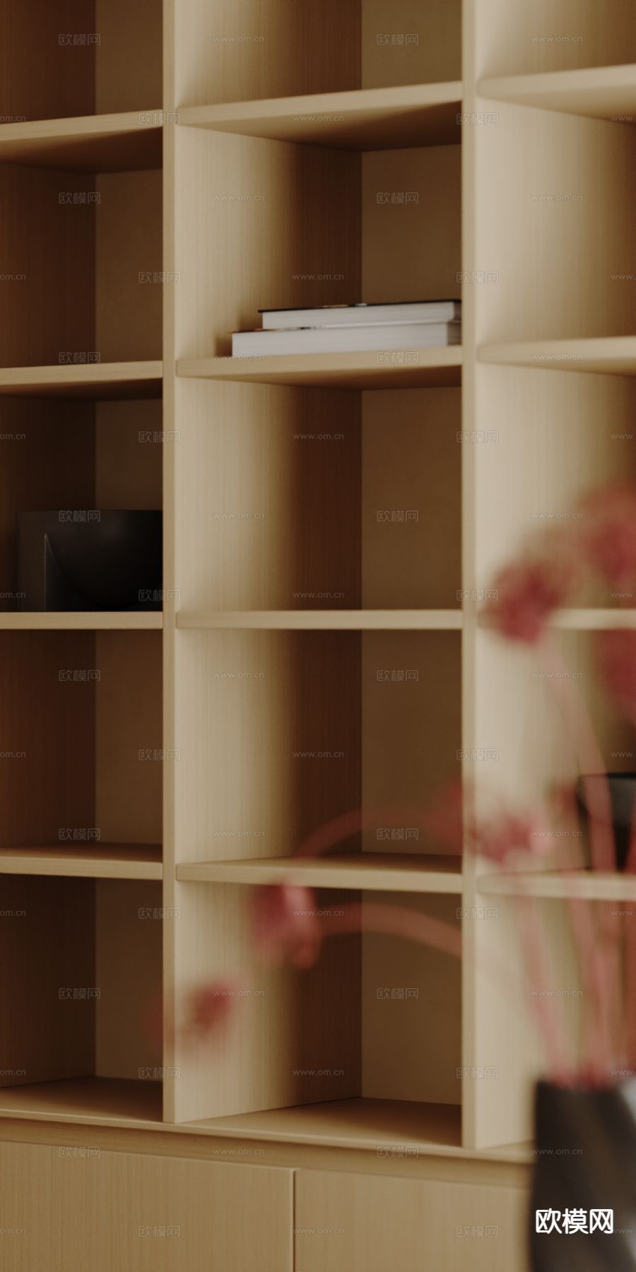 原木风客厅 横厅su模型下载（渲染图10）