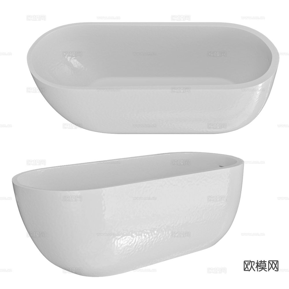 ABBER 浴缸 浴盆3d模型下载