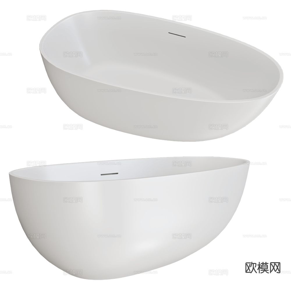 ABBER 浴缸 浴盆3d模型下载