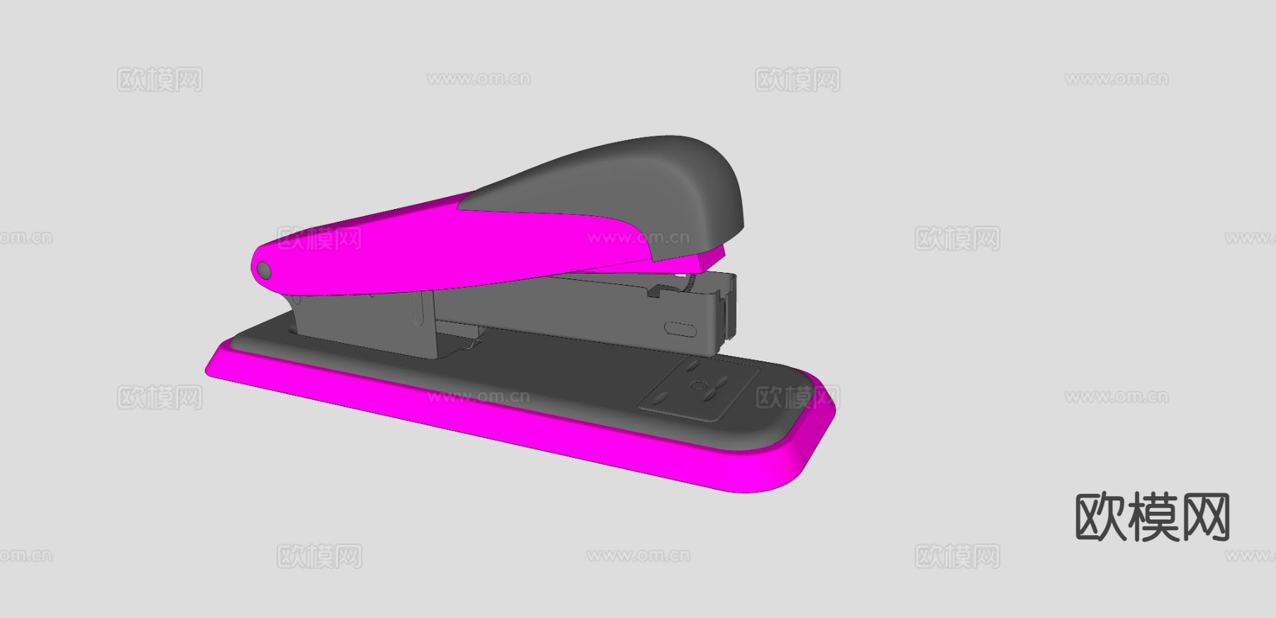办公用品 订书机su模型下载（渲染图1）