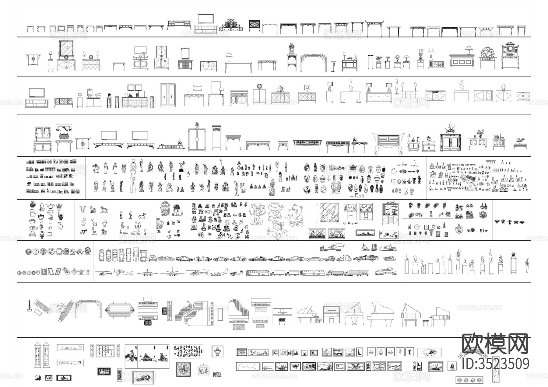 35套中式图库汇总下载（渲染图5）