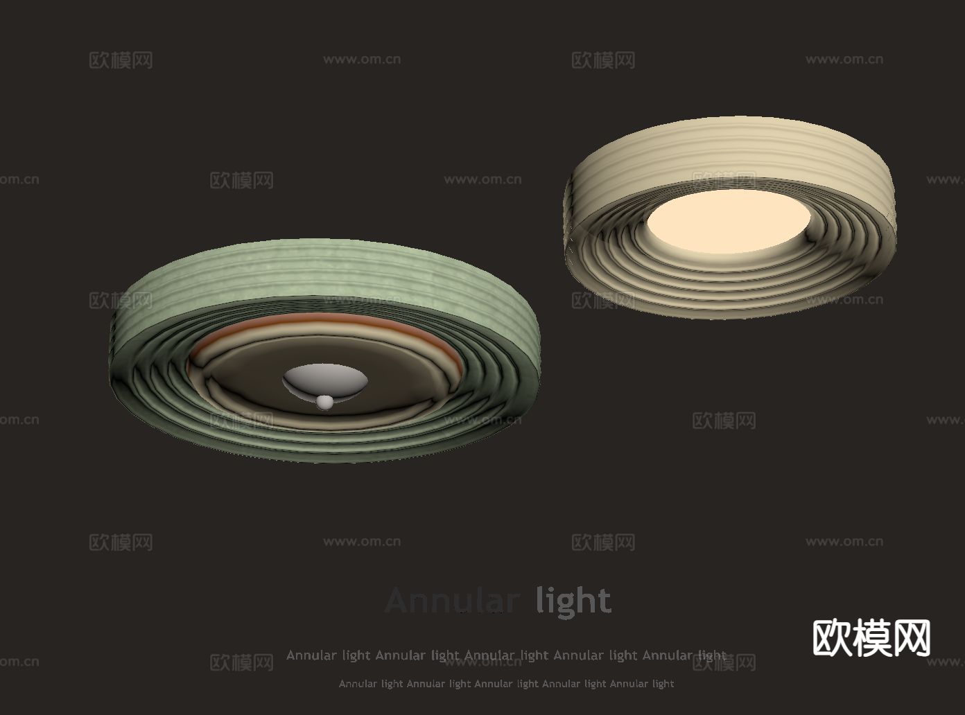 法式吸顶灯 阳台吸顶灯su模型下载（渲染图1）