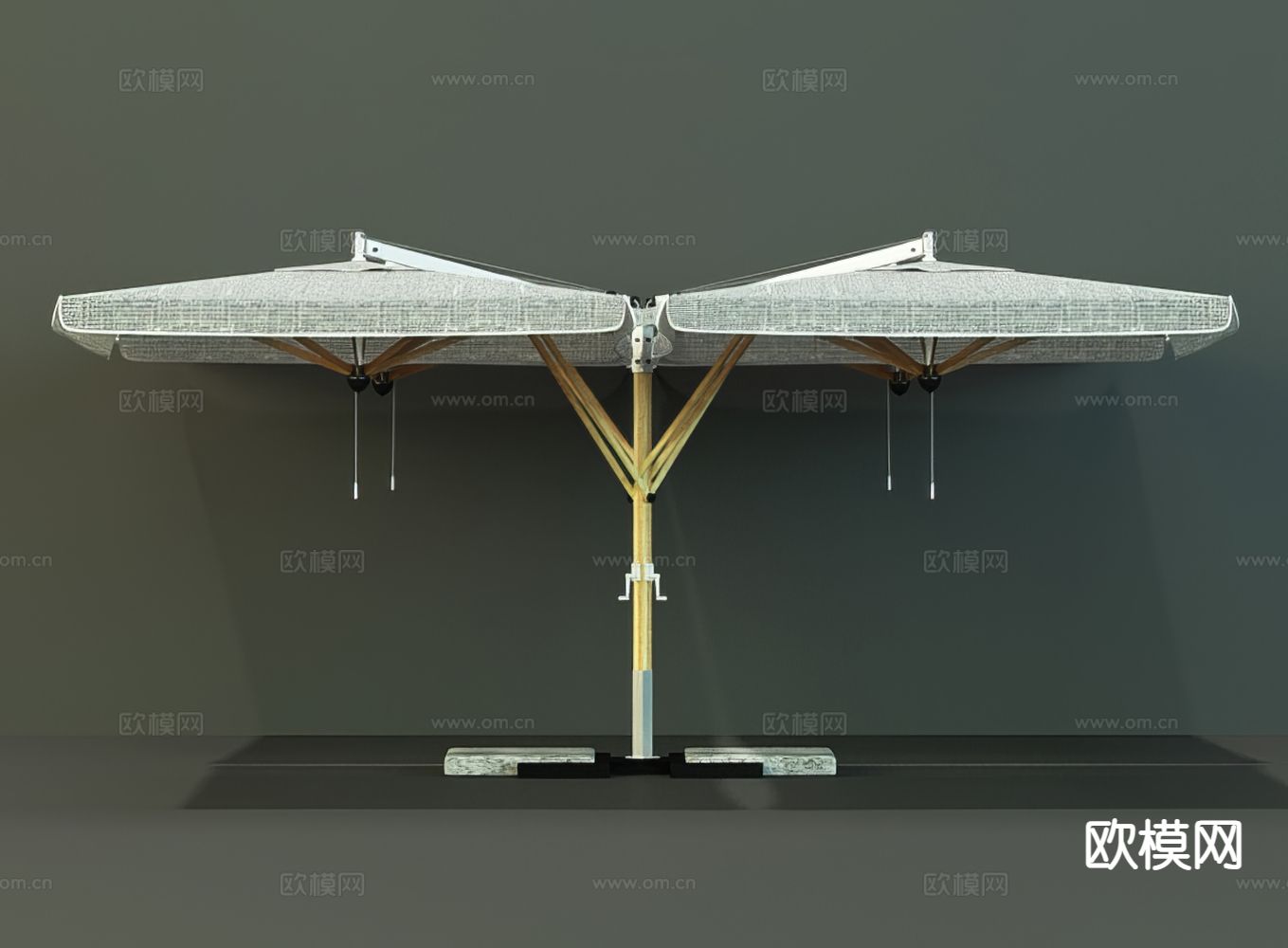 户外遮阳伞 太阳伞 遮阳棚3d模型