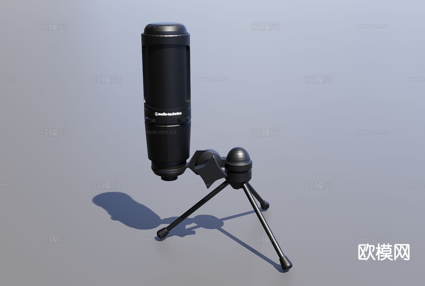 麦克风3d模型下载（渲染图3）