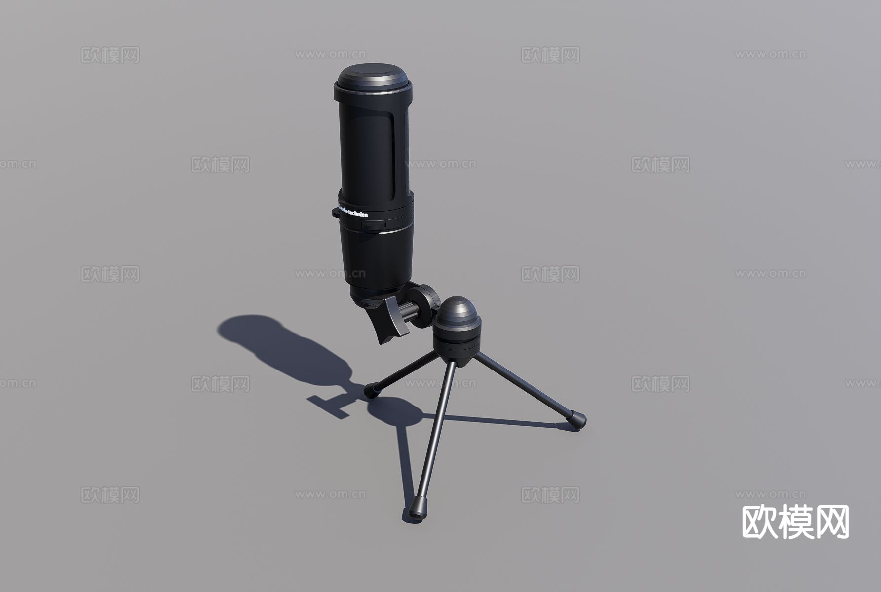 麦克风3d模型下载（渲染图1）
