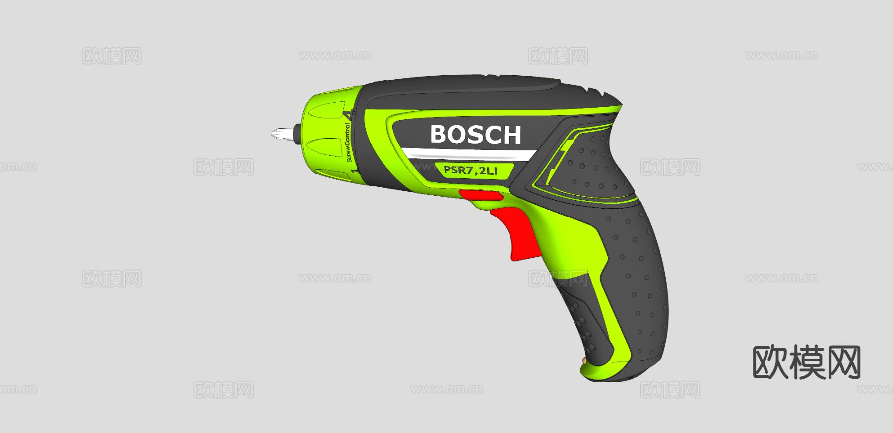 电钻su模型下载（渲染图1）