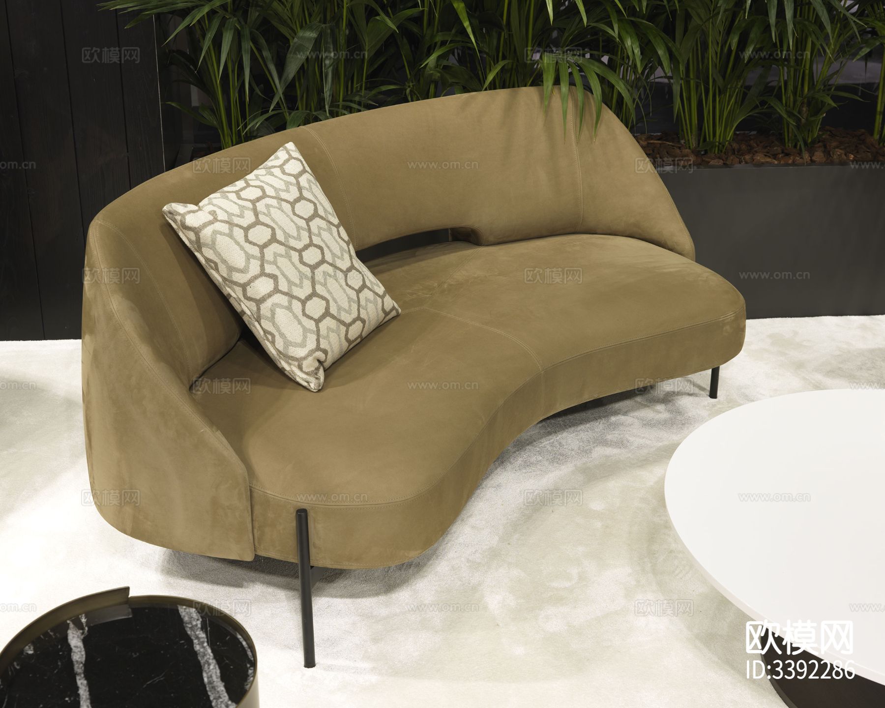 MISURA EMME 米舒拉艾美 现代沙发下载（渲染图4）